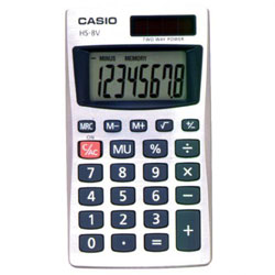 Casio HS8 Pocket Calculator