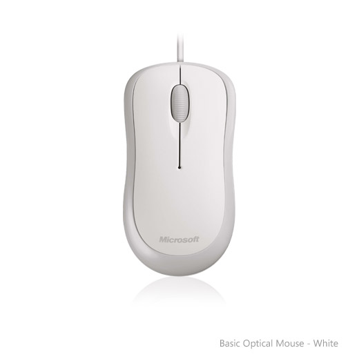 Microsoft Basic Optical Mouse Black/White